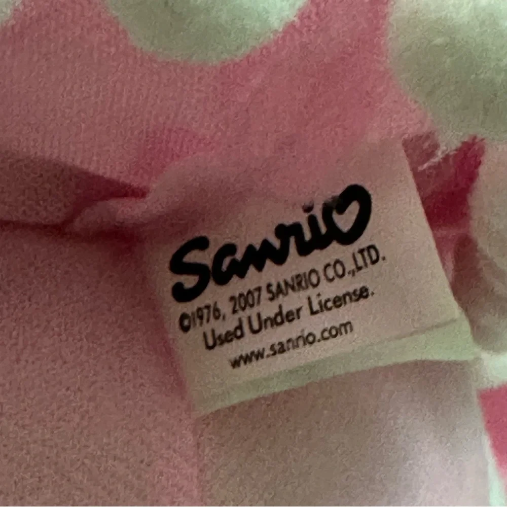 Hello Kitty Pink and White Plush Backpack Girls